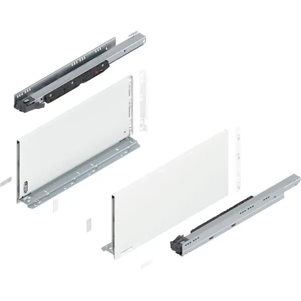 Expresní Doručení BLUM LEGRABOX pure sada výška F, BLUMOTION S, 70kg, délka 500mm, hedvábně bílá