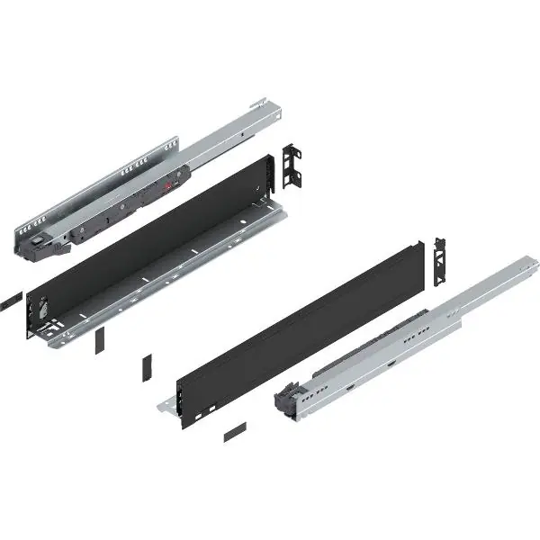 BLUM LEGRABOX pure sada výška M, BLUMOTION S, 40kg, délka 550, karbonově černá Koupit Online