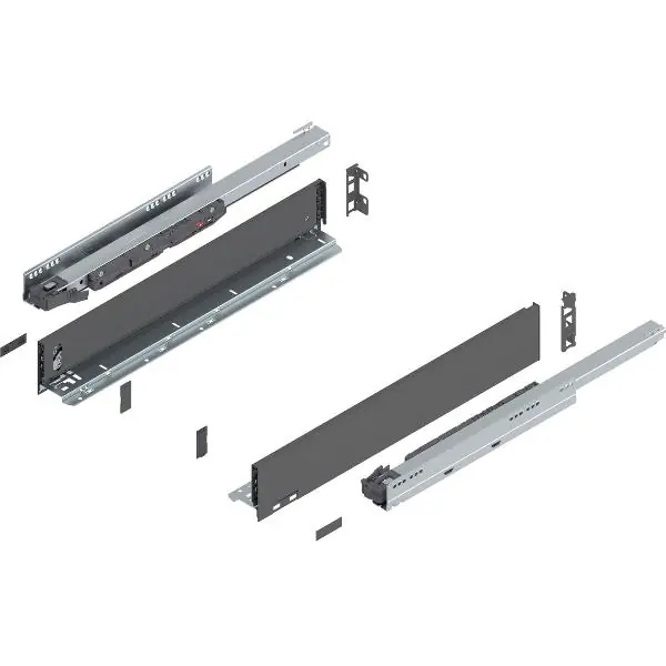 BLUM LEGRABOX pure sada výška M, BLUMOTION S, 40kg, délka 550mm, orion šedá Speciální Cena