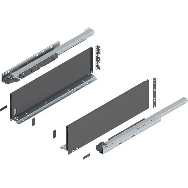 Výhodná Nabídka BLUM LEGRABOX pure sada výška C, BLUMOTION S, 40kg, délka 600mm, orion šedá