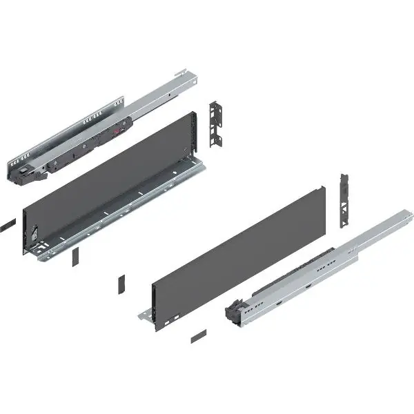 BLUM LEGRABOX pure sada výška K, BLUMOTION S, 40kg, délka 550mm, orion šedá Poslední Šance