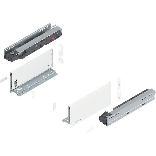 Must-Have BLUM LEGRABOX pure sada výška K, BLUMOTION S, 40kg, délka 300mm, hedvábně bílá