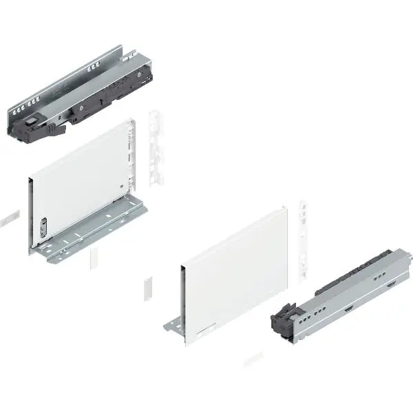 BLUM LEGRABOX pure sada výška C, BLUMOTION S, 40kg, délka 270mm, hedvábně bílá Cenově Výhodný