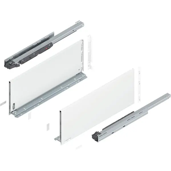 Akční Nabídka BLUM LEGRABOX pure sada výška F, BLUMOTION S, 40kg, délka 600mm, hedvábně bílá