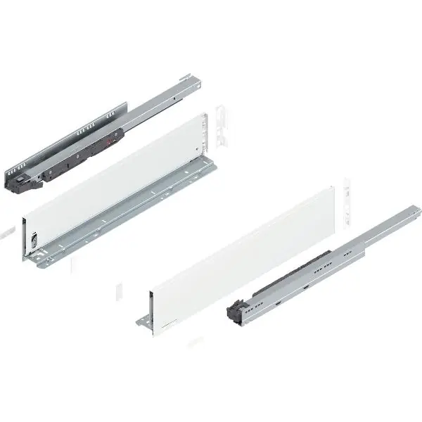 BLUM LEGRABOX pure sada výška K, BLUMOTION S, 40kg, délka 600mm, hedvábně bílá Vysoce Kvalitní