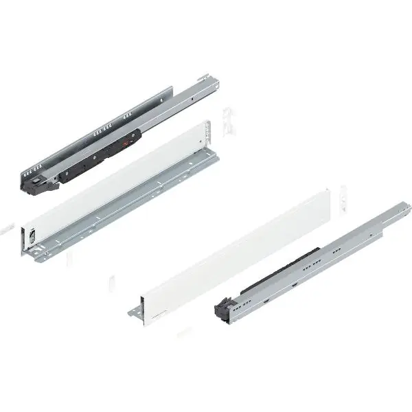 BLUM LEGRABOX pure sada výška M, BLUMOTION S, 70kg, délka 650mm, hedvábně bílá Rychlé Dodání