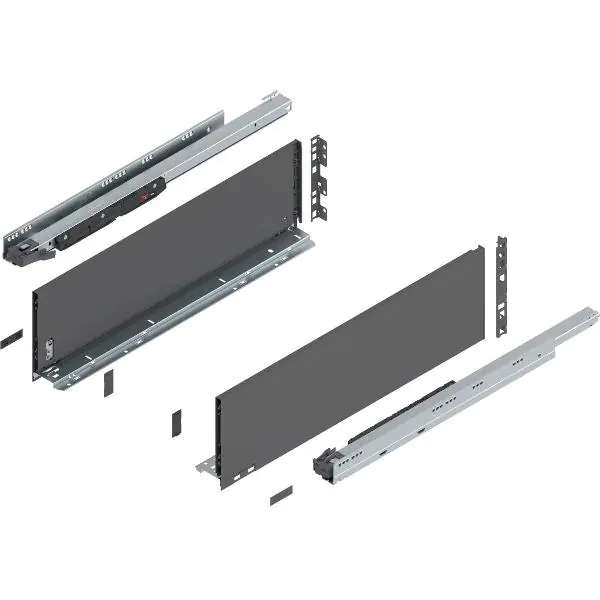 Hit Sezóny BLUM LEGRABOX pure sada výška C, BLUMOTION S, 70kg, délka 600mm, orion šedá