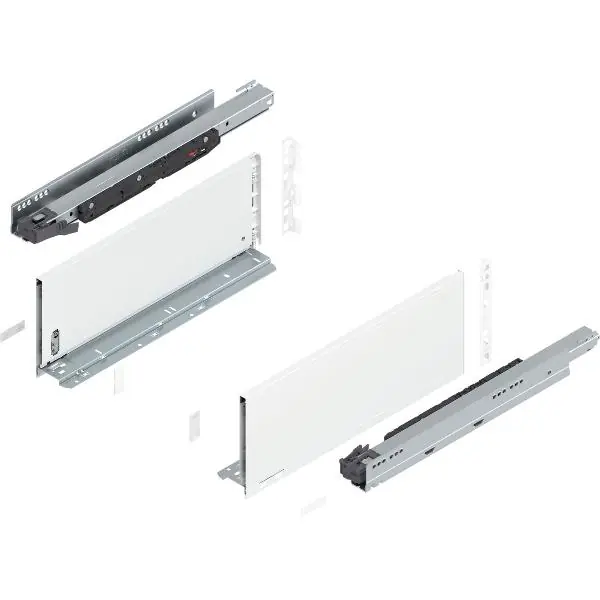 BLUM LEGRABOX pure sada výška C, BLUMOTION S, 40kg, délka 450mm, hedvábně bílá Výhodná Nabídka