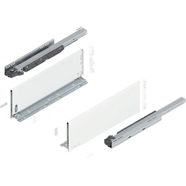 BLUM LEGRABOX pure sada výška C, TIP-ON, 40kg, délka 500, hedvábně bílá Autentický