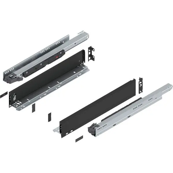 Poslední Šance BLUM LEGRABOX pure sada výška M, BLUMOTION S, 70kg, délka 500, karbonově černá
