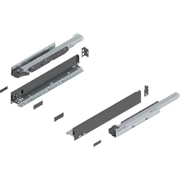 BLUM LEGRABOX pure sada výška N, BLUMOTION S, 40kg, délka 450mm, orion šedá Ověřený