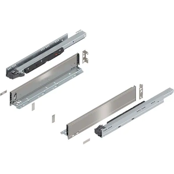 Pouze Dnes BLUM LEGRABOX pure sada výška M, BLUMOTION S, 70kg, délka 500mm, INOX