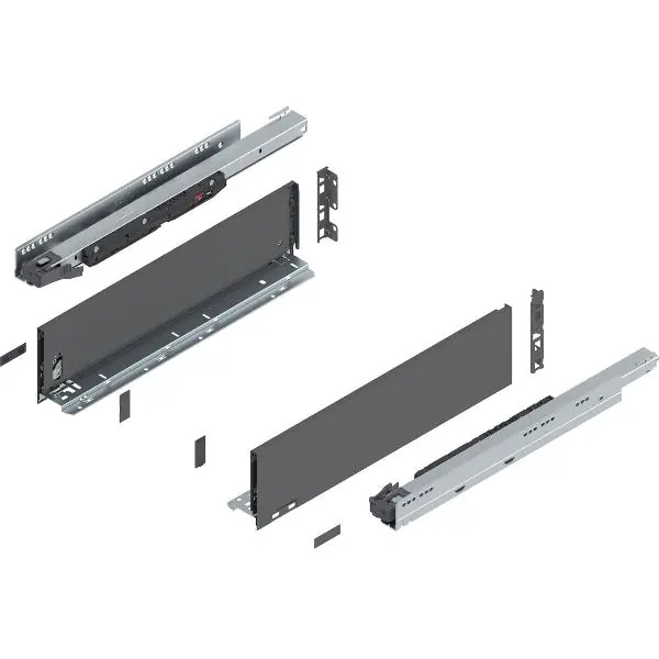 BLUM LEGRABOX pure sada výška K, BLUMOTION S, 70kg, délka 500mm, orion šedá Ověřený