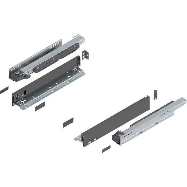 BLUM LEGRABOX pure sada výška N, BLUMOTION S, 40kg, délka 400mm, orion šedá Aktuální