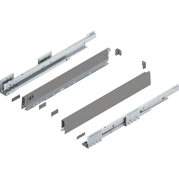 Nakupujte Hned BLUM MERIVOBOX sada výška N, BLUMOTION B, 40kg, d. 550, indium šedá