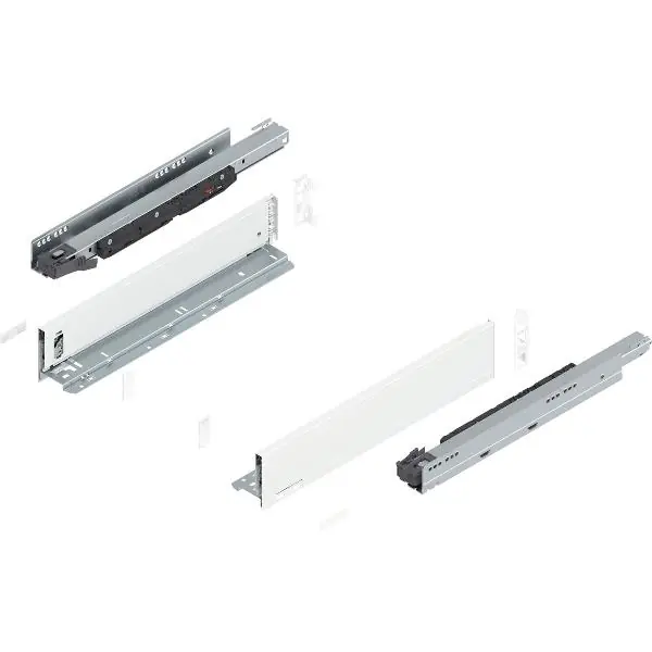 BLUM LEGRABOX pure sada výška M, BLUMOTION S, 70kg, délka 450mm, hedvábně bílá Horká Nabídka