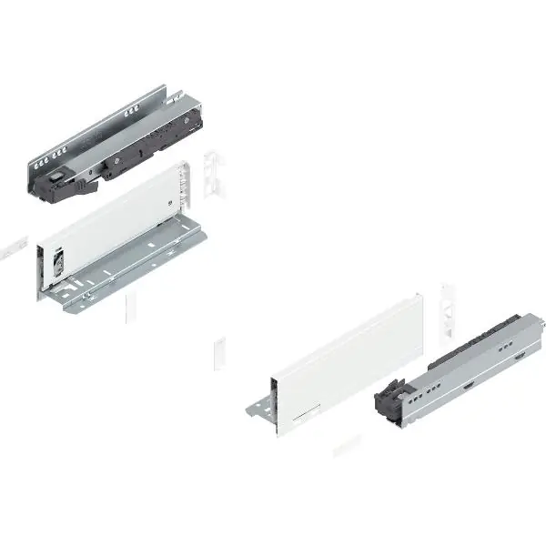 BLUM LEGRABOX pure sada výška M, TIP-ON, 40kg, délka 270, hedvábně bílá Ověřený