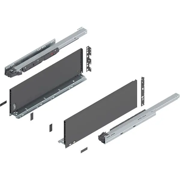 Časově Omezené BLUM LEGRABOX pure sada výška C, TIP-ON, 40kg, délka 550, orion šedá