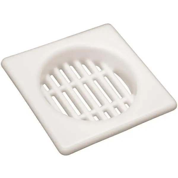 Zlevněný Větrací mřížka sání, ø 36 mm/43 x 43 mm plast bílý