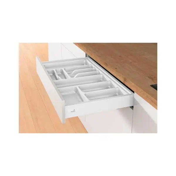 Expresní Doručení HETTICH OrgaTray 440 příborník T 380 - 440/jmenovitá šířka 800 mm bílý
