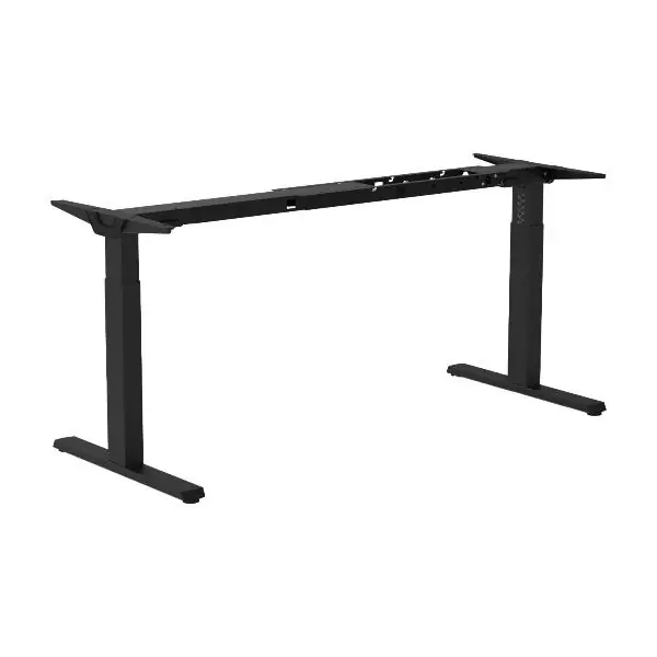 Stolová podnož PickUp, mechanicky nastavitelná, šířka 1200-1800mm, černá Cenově Výhodný