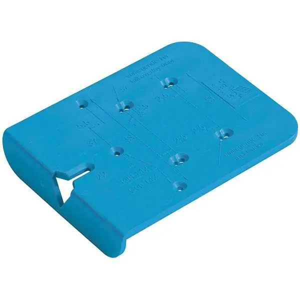 HETTICH ACCURA TOP značkovací šablona BlueJig, plast Horká Nabídka