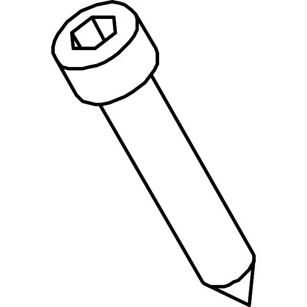 Must-Have SOLIDO MS válcový šroub 6,3 x 38mm, ocel