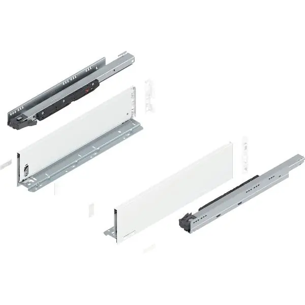 BLUM LEGRABOX pure SET výška K, TIP-ON, 40kg, délka 500, karbonově černá Rychlé Dodání