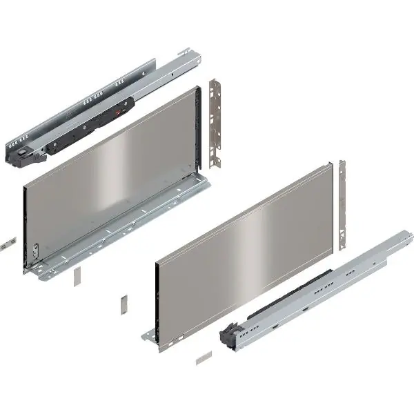 Kup Teď BLUM LEGRABOX pure sada výška F, BLUMOTION S, 40kg, délka 550mm, INOX