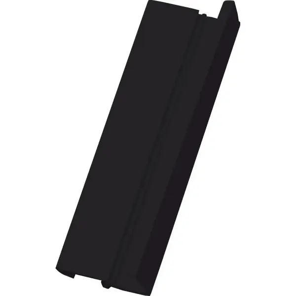 Oblíbený Narážecí lišta se skrytým šroubovým kanálem 31,2x5,8x2300 mm, plast černý
