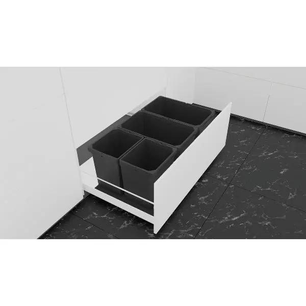Výprodej VS ENVI Free Pro systém třídění odpadu KB 800/výška 326 mm láva