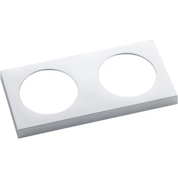 Berker Integro Pure rámeček 2násobný chrom mat galvanizovaný Výprodej