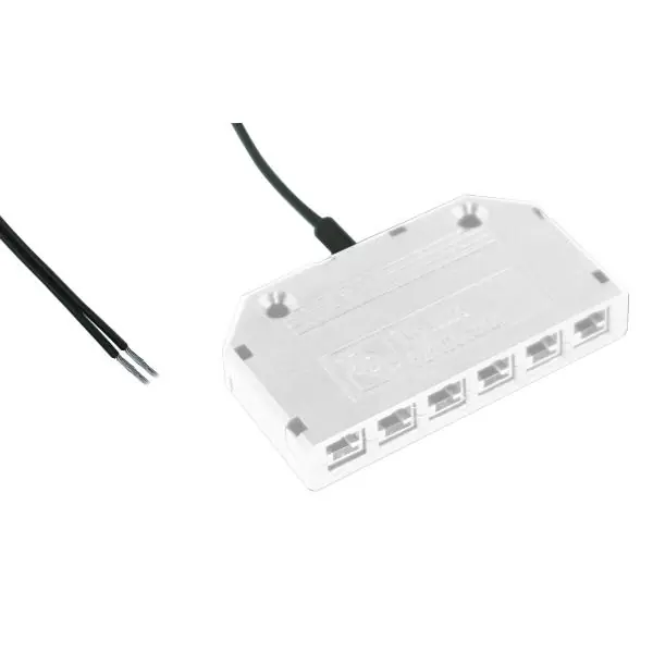 Bezpečná Platba SIRO LED rozdělovač 6násobný VTL07 24V/DC, délka kabelu 300 mm, bez LED konektor
