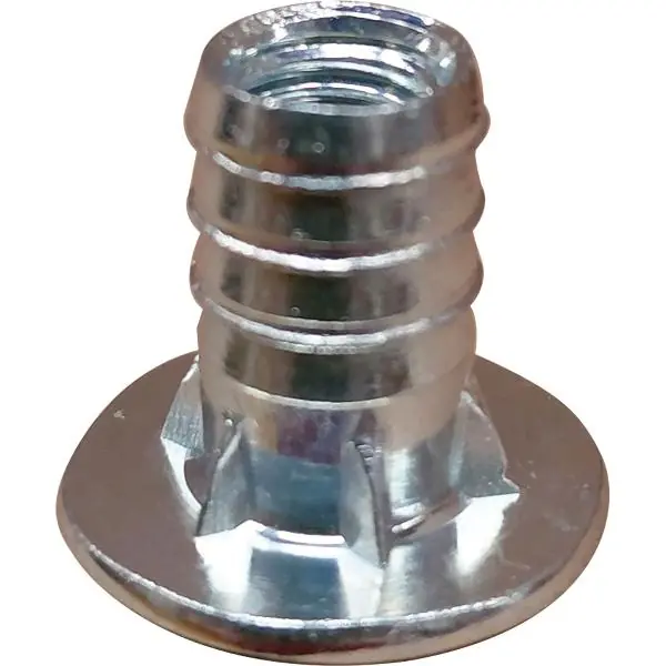 Narážecí pouzdro M 6x14 mm, hlava ø 17, pozink modrý Speciální Cena
