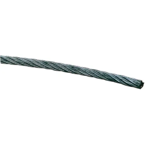 Ocelové lanko DIN 3055 ø 4 mm 6x7 pramenů + 1 FE , ocel pozink Ověřený