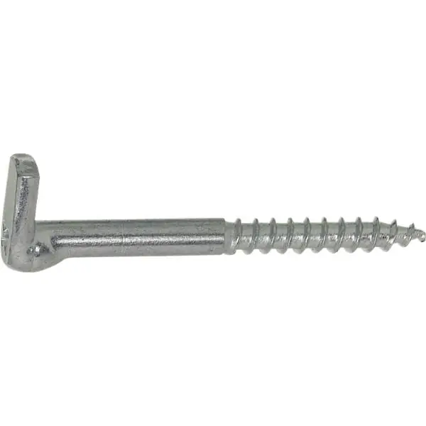 Značkový Hák s křížovou drážkou , závit do dřeva 5,8x100 mm, ocel pozink