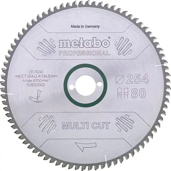 METABO HW pilový kotouč Multi Cut 315 x 2,4 x 30 mm Z96 TZ/FZ neg Nejprodávanější