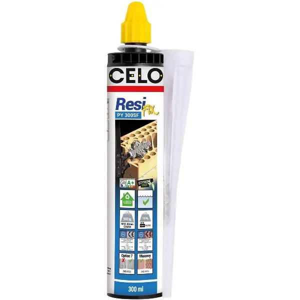 CELO injektážní malta polyester ResiFIX PY 300 SF Oblíbený