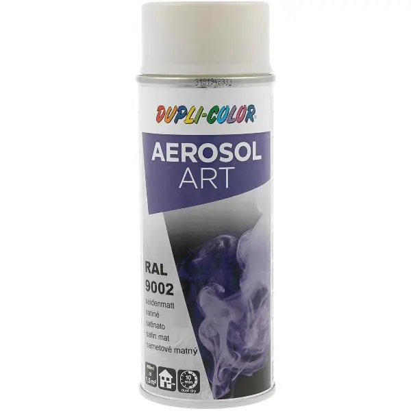 Nízká Cena Dupli-Color Aerosol Art sprej 400 ml šedobílá hedv.mat / RAL 9002