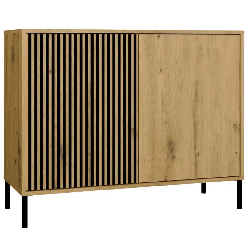 Komoda s dvířky ELBA - dub artisan Must-Have
