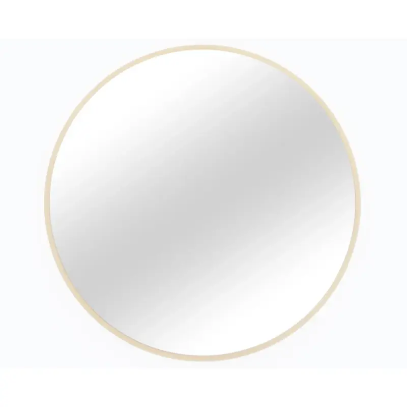 Kulaté zrcadlo na zeď SOL - zlaté Akční Nabídka
