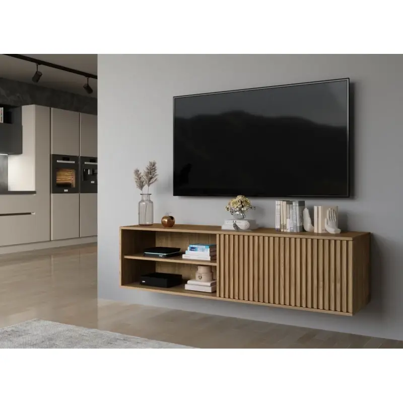 Speciální Cena Závěsný televizní stolek ISADORA - dub artisan
