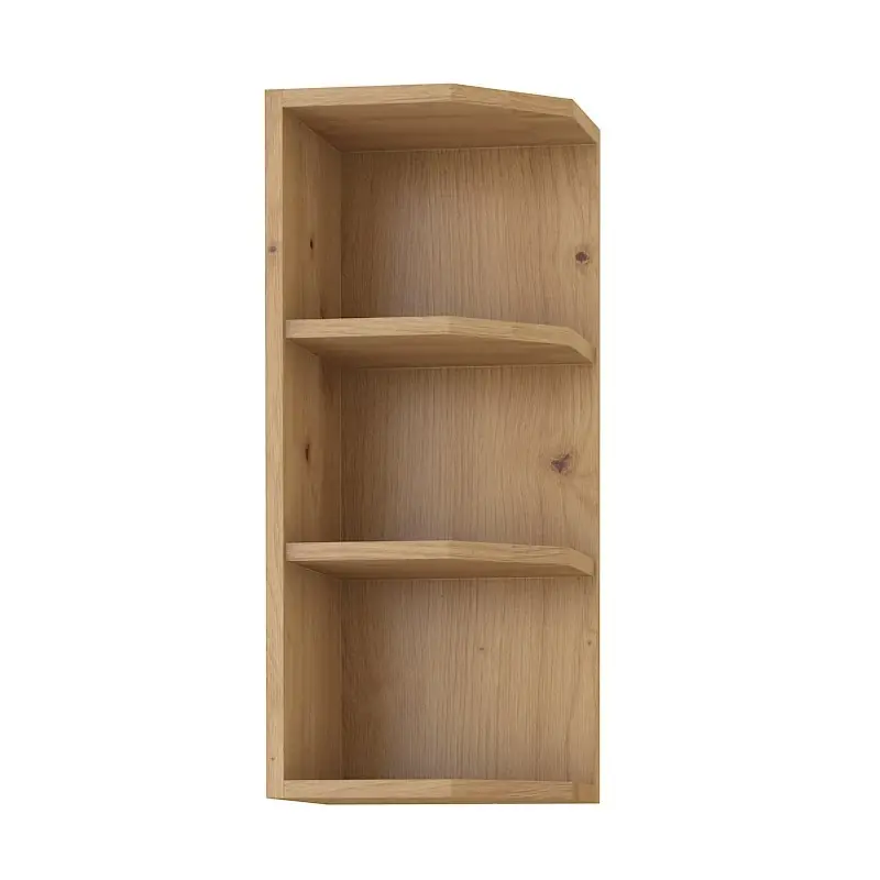 Doprava Zdarma Horní rohová skříňka LUNARA - šířka 30 cm, dub artisan