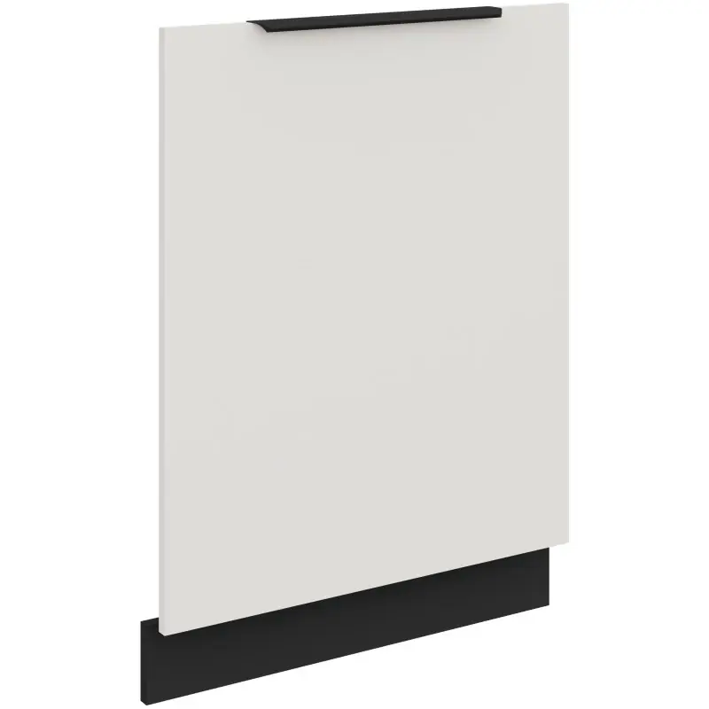 Vysoce Kvalitní Dvířka pro vestavnou myčku LUNARA - 60x72 cm, bílé / černé