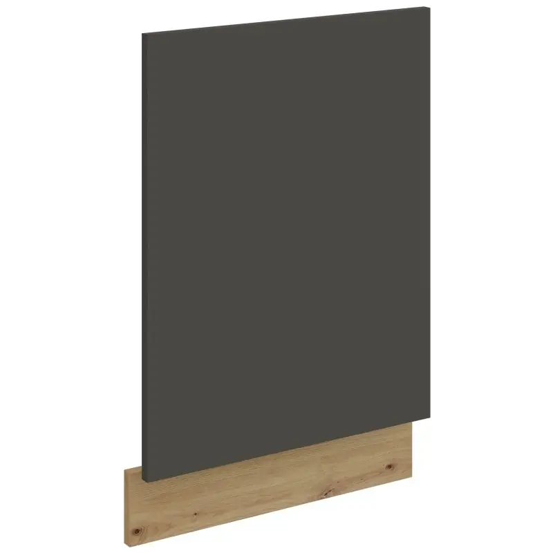 Dvířka pro vestavnou myčku LUNARA - 45x57 cm, grafit / dub artisan Pouze Dnes