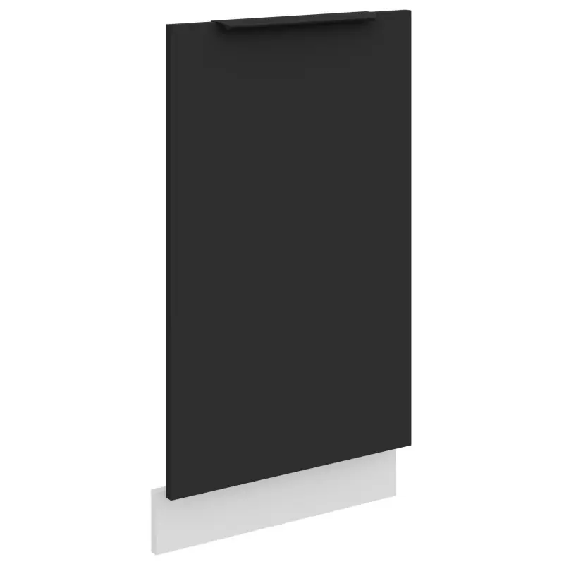 Cenový Hit Dvířka pro vestavnou myčku LUNARA - 45x72 cm, černé / bílé