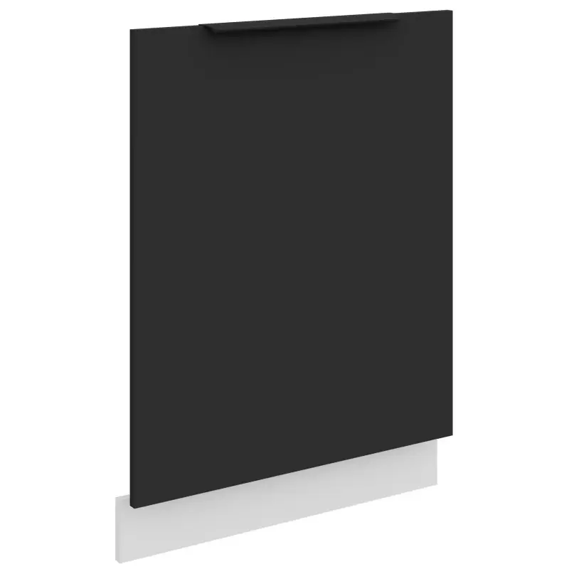 Dvířka pro vestavnou myčku LUNARA - 60x72 cm, černé / bílé Akce