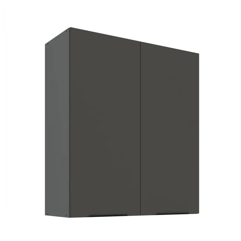 Vysoká horní skříňka LUNARA - šířka 80 cm, grafit / antracit Top Prodej