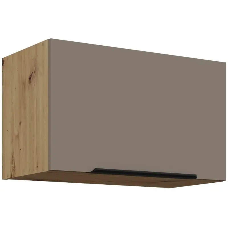 Digestořová skříňka LUNARA - šířka 60 cm, tmavě béžová / dub artisan Přímo Od Výrobce