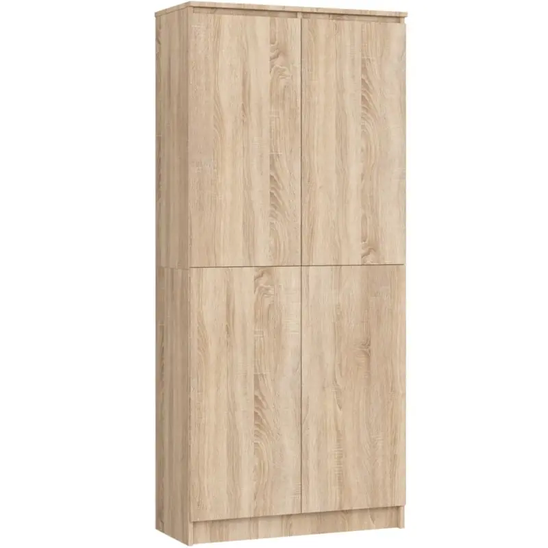 Policová skříň 80 cm VALESTRA - dub sonoma Dokud Zásoby Vydrží